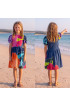Hand Painted Rayon Kids Dress